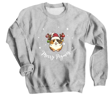 Merry Pigmas, a Sport Grey Crewneck Sweatshirt