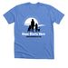 Hope Starts Here, a Heather Columbia Blue Premium Unisex Tee