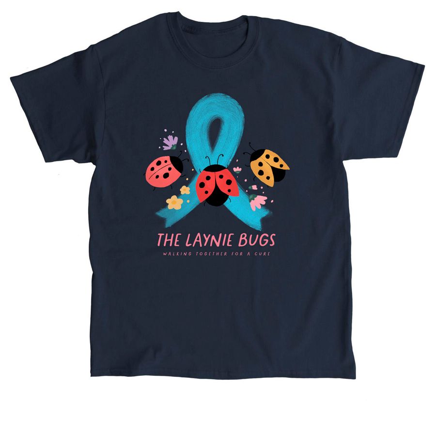 The Laynie Bugs, a Navy Classic Unisex Tee