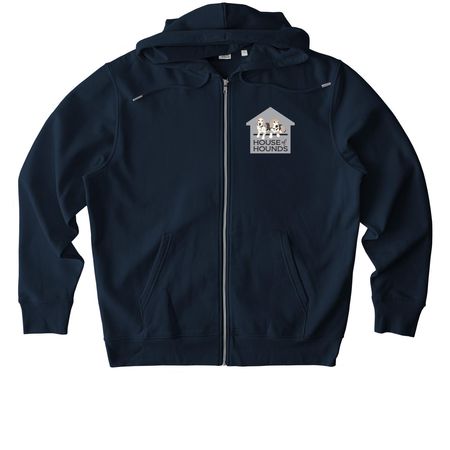 Treat Dealer, a French Navy Stanley/Stella Unisex Cultivator 2.0 Zip Up Pullover Hoodie