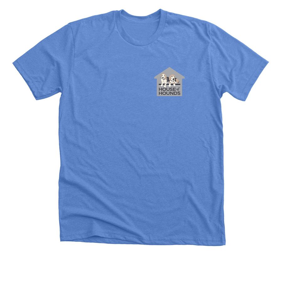 Treat Dealer, a Heather Columbia Blue Premium Unisex Tee