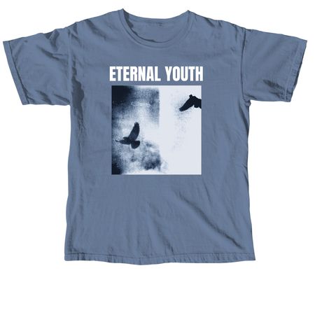 Eternal youth tracklist merch lineup, a Blue Jean Comfort Colors Unisex Tee