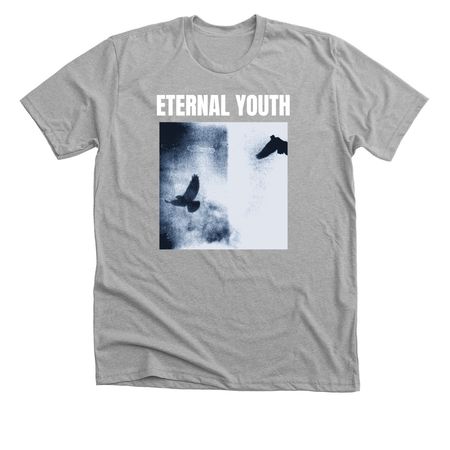 Eternal youth tracklist merch lineup, a Athletic Heather Premium Unisex Tee