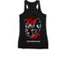 As Above, So Meow Tanks, a Black Women's Racerback