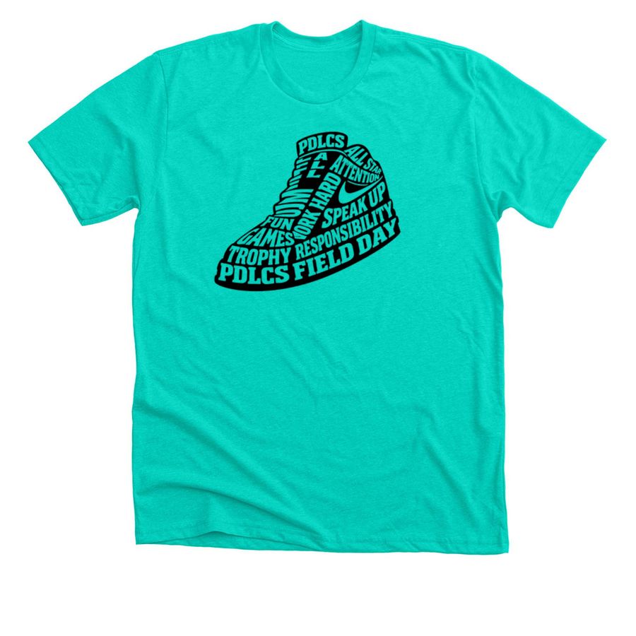 PA Distance Field Day 2026, a Heather Sea Green Premium Unisex Tee