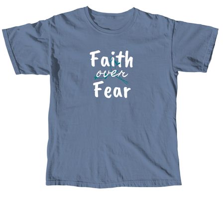 Faith, a Blue Jean Comfort Colors Unisex Tee