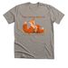They belong here too. Fox design, a Heather Stone Premium Unisex Tee