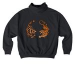 Dodging Heart Failure&nbsp;, a Black Stanley/Stella Cooper Dry Pullover Hoodie (back-view)