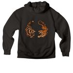 Dodging Heart Failure&nbsp;, a Black Premium Heavyweight Pullover Hoodie (back-view)