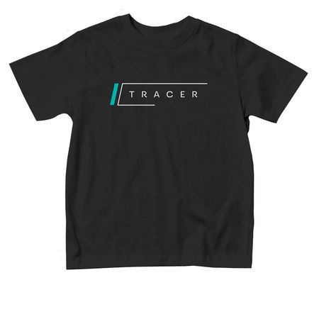 Tracer Toddler Collection, a Black Toddler Tee