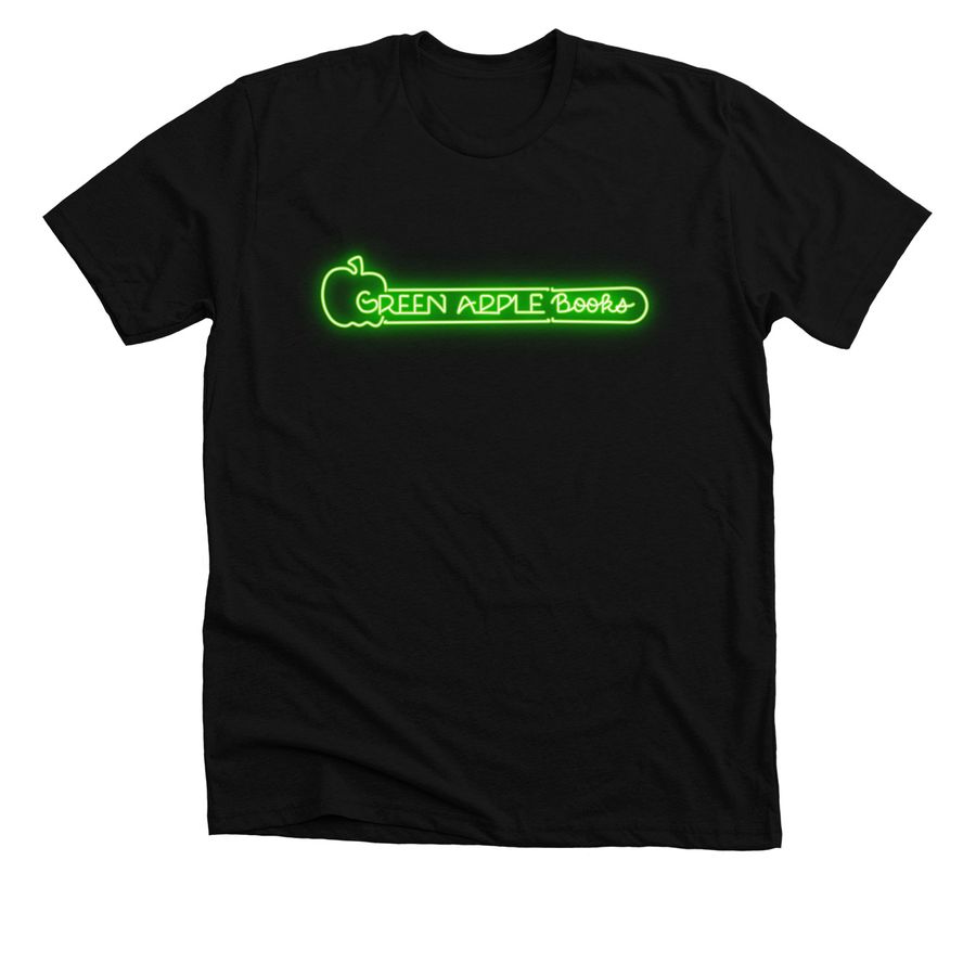 Green Apple Books & Music, a Solid Black Blend Premium Unisex Tee