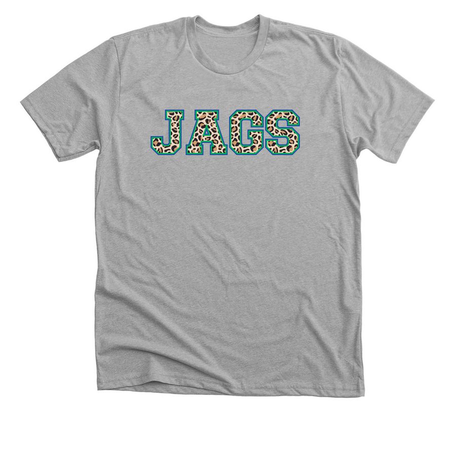 Jags Leopard&nbsp;, a Athletic Heather Premium Unisex Tee