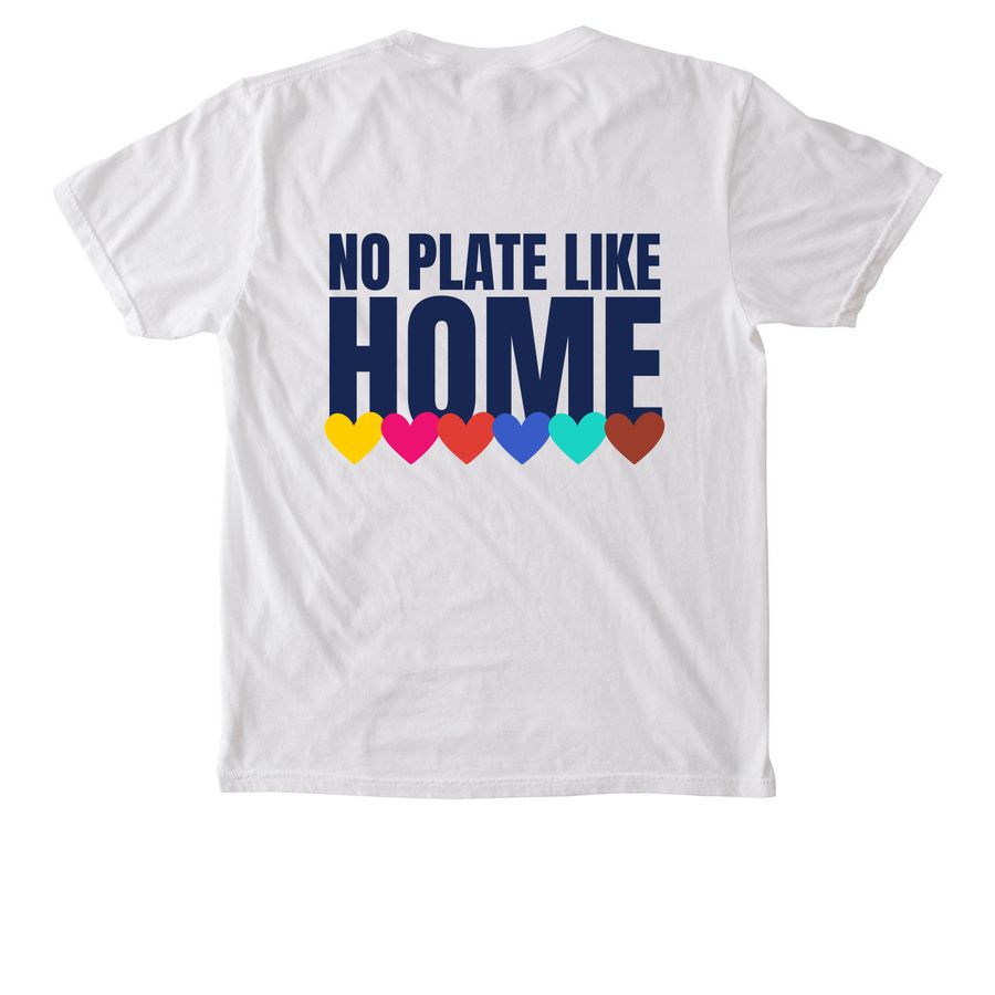 Pocket Shirt - Hearts, a White Comfort Colors Pocket Tee