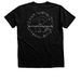 Scribble Dog, a Black Heather Premium Unisex Tee (back-view)