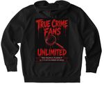 TCFU Zip Up Hoodies, a Black Stanley/Stella Unisex Cultivator 2.0 Zip Up Pullover Hoodie (back-view)