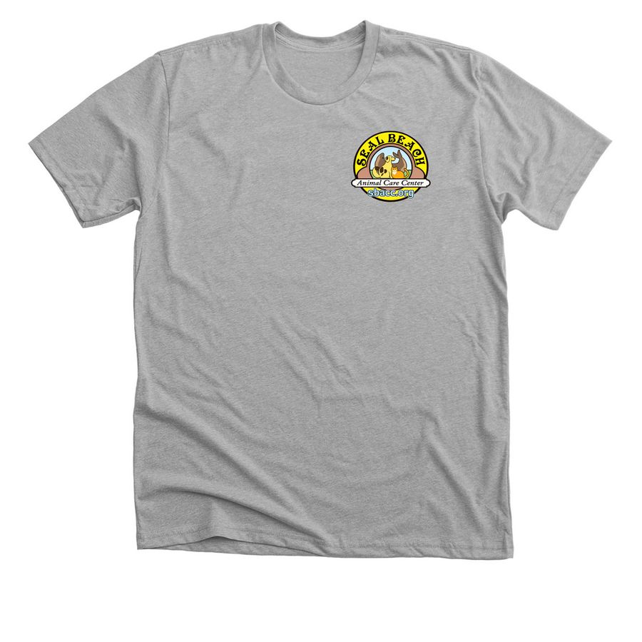 SBACC Logo and Design Premium Unisex Tee, a Athletic Heather Premium Unisex Tee