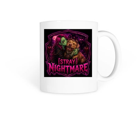 Nightmare mug, a White Coffee Mug