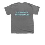Exactly Who I'm Meant To Be, a Charcoal Youth Unisex Tee (back-view)