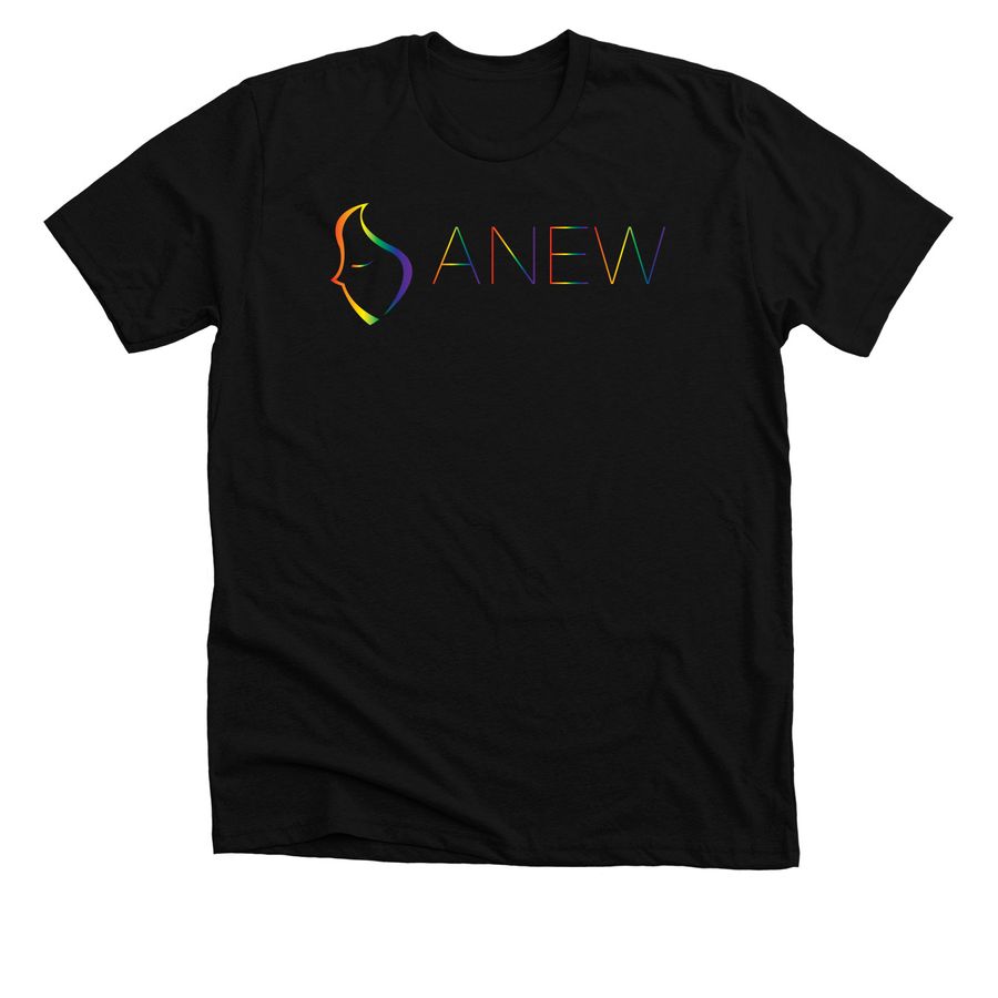 PRIDE shirts and tees, a Solid Black Blend Premium Unisex Tee