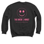 The BREW 2026/2027, a Black Crewneck Sweatshirt (back-view)