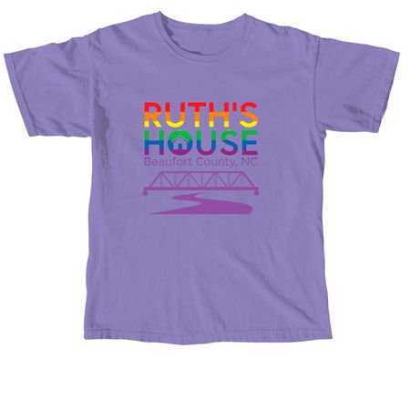 Rainbow Collection, a Violet Comfort Colors Unisex Tee