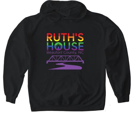 Rainbow Collection, a Black Gildan Softstyle Pullover Hoodie