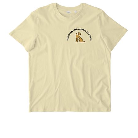 Chief Belly Rub Officer, a Butter Stanley/Stella Unisex Crafter Tee (back-view)