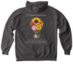Kenya Mission Trip&nbsp;, a Pepper Comfort Colors Pullover Hoodie (back-view)