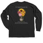 Kenya Mission Trip&nbsp;, a Black Classic Long Sleeve Tee (back-view)
