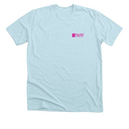 Enlightened Women - Statue of Liberty, a Heather Ice Blue Premium Unisex Tee