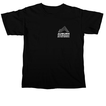 Black Pocket Logo, a Black Comfort Colors Unisex Tee