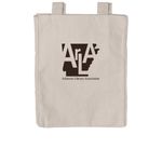 Camp ArLA Totes, a Pumice Reclaimist Everywhere Tote Bag (back-view)