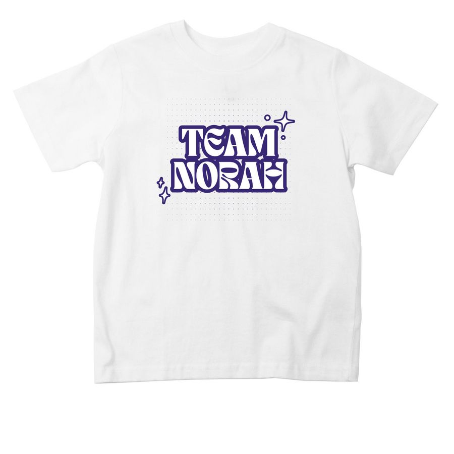 Team Norah, a White Toddler Tee