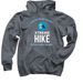XTREME HIKE to Cure CF, a Dark Heather Pullover Hoodie