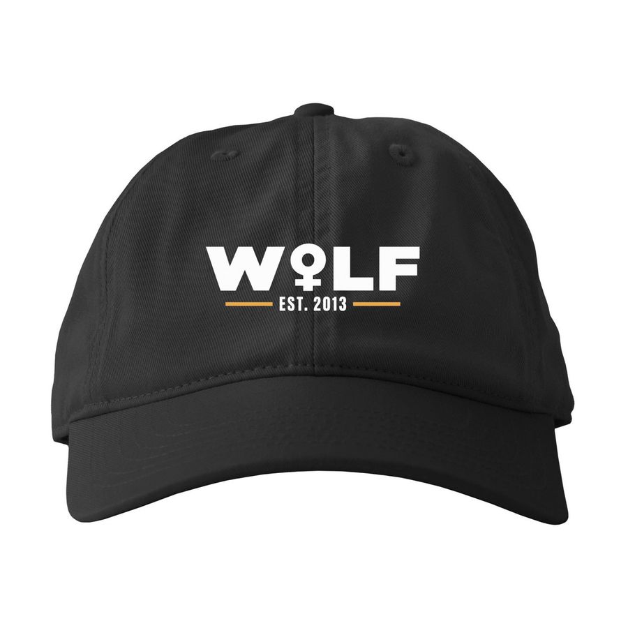 WOLF Classic - Hat, a Black Printed Eco Baseball Cap