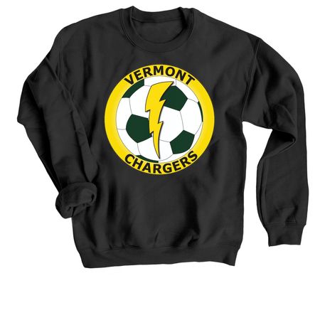 The Bold, a Black Crewneck Sweatshirt