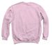 Trans Athletes belong in sports, a Light Pink Crewneck Sweatshirt (back-view)
