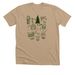 Summer Camp 2026, a Heather Sand Dune Premium Unisex Tee