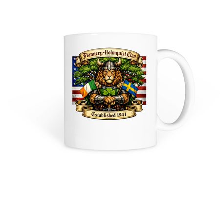 Flannery Reunion Cup 2026, a White Coffee Mug