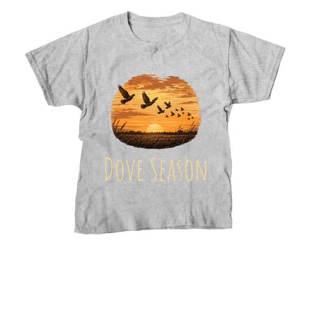 Dove Season Shirt/Tank Top, a Sport Grey Youth Unisex Tee
