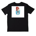 4th annual Performance style, a Black Nike Dri-FIT Jersey Blend Performance Tee (back-view)