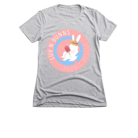 Summer is hoppin' and poppin' (popsicle-in')&nbsp;, a Dark Heather Grey Women's Slim Fit Tee