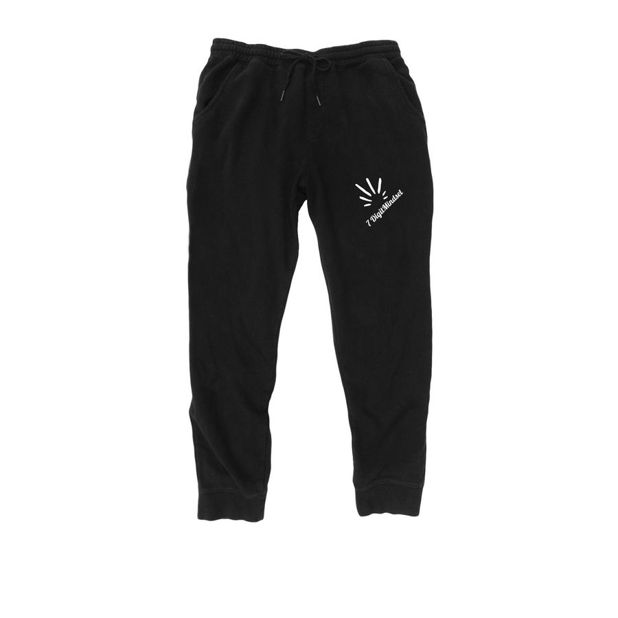 7 DigitMindset Fleece Joggers, a Black Midweight Fleece Joggers