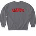 Old School, a Charcoal Softstyle Crewneck Sweatshirt