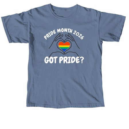 Pride Shirts, a Blue Jean Comfort Colors Unisex Tee