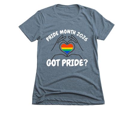 Pride Shirts, a Indigo Women's Slim Fit Tee