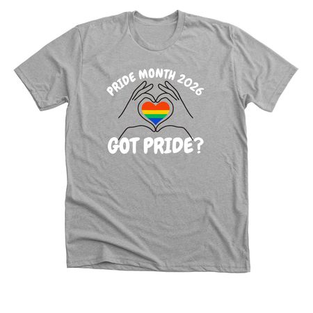 Pride Shirts, a Athletic Heather Premium Unisex Tee