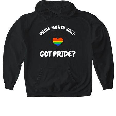 Pride Shirts, a Black Gildan Softstyle Pullover Hoodie