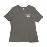 Every Dog Deserves a Second Chance, a Asphalt Women?s Relaxed Cotton Tee (back-view)