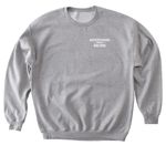 Every Dog Deserves a Second Chance, a Sport Grey Softstyle Crewneck Sweatshirt (back-view)